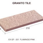EX GF - 201 สีฟลามิงโก้พิ้งค์