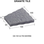 GB-100 สีน้ำเงิน