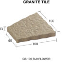 GB-100 สีเหลืองทานตะวัน