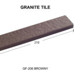 GF-206 สีบราวนี่