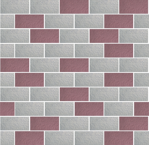 GraniteTile 1100x1100 mm. GF-201-4x8In Browny (บราวนี่)+Blue Bird(ฟ้า)