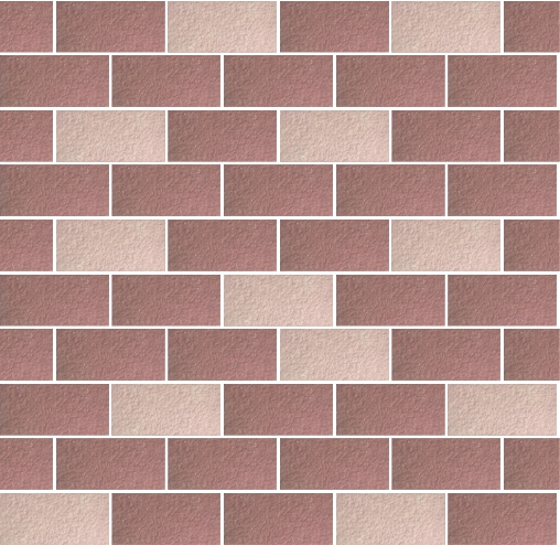 GraniteTile 1100x1100 mm. GF-201-4x8In Wild Red(แดง)+Bonny Pink(ชมพู)