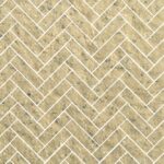GraniteTile 907x989mm. GF-206 Herringbone-Sunflower(เหลืองทานตะวัน)