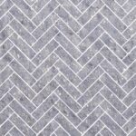 GraniteTile 907x989mm. GF-206 Herringbone-Ultra Marine(น้ำเงิน)