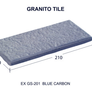 EX GS-201 สีบลูคาร์บอน