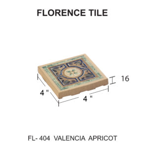 FL- 404 ลายวาเลนเซีย สีแอพริคอท