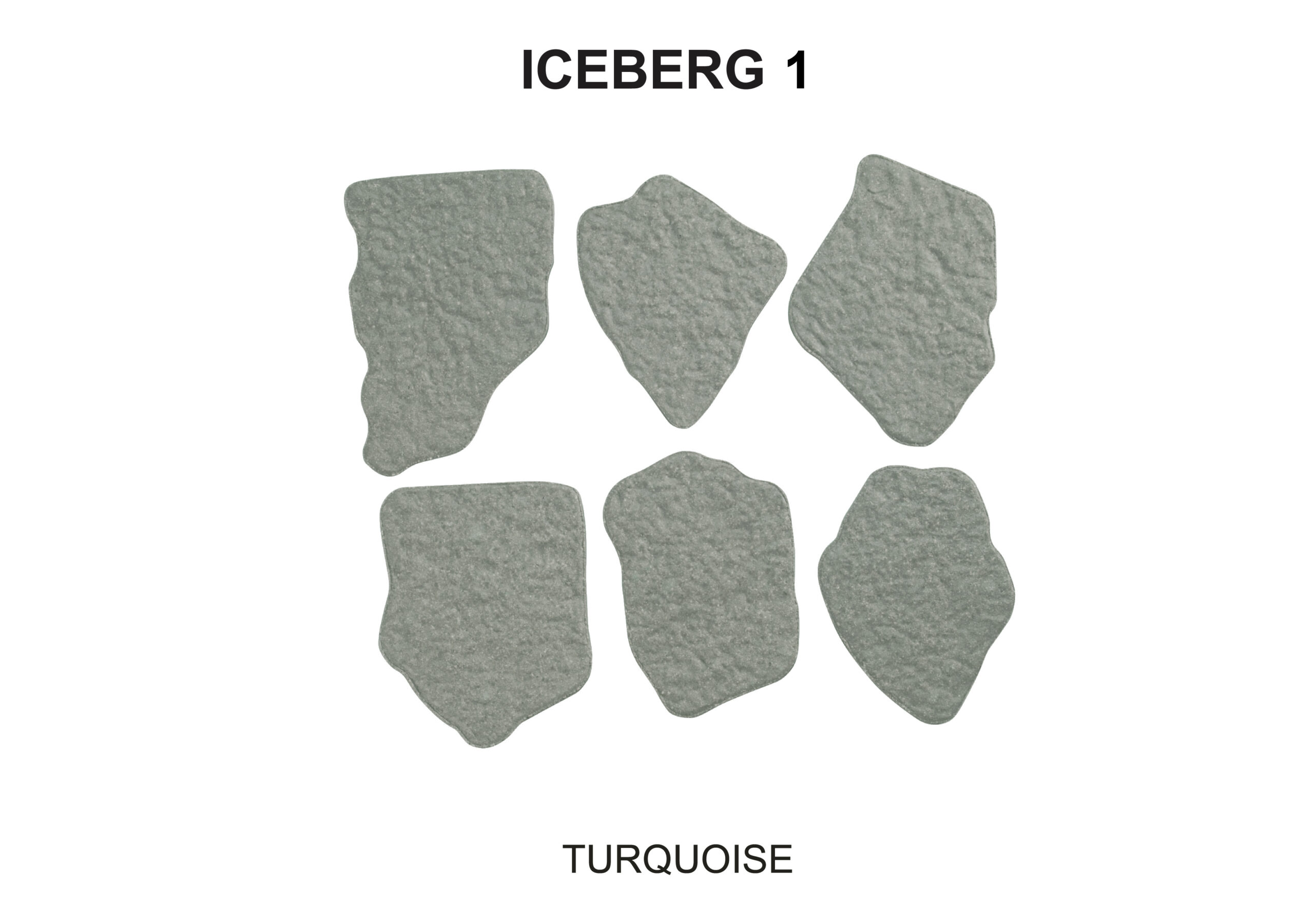 ICEBERG1 สีเทอร์ควอยซ์ ICEBERG1 สีเทอร์ควอยซ์