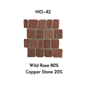 NIO -42 ไวล์ดโรส 80% คอปเปอร์ สโตน 20%