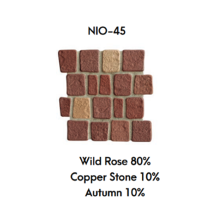 NIO -45 ไวล์ดโรส 80% คอปเปอร์ สโตน 10% ออทั่ม 10%