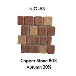 NIO -53 คอปเปอร์ สโตน 80% ออทั่ม 20%