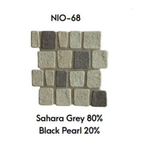 NIO -68 ซาฮาร่า เกรย์ 80% แบล็คเพิร์ล 20%